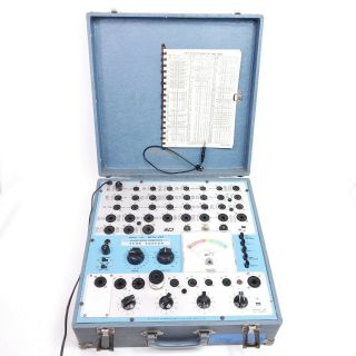 For Repair Vintage B&k Dyna Jet 707 Mutual Conductance Tube Tester Checker As - Is