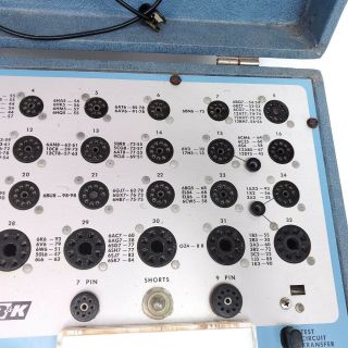 For Repair Vintage B&K Dyna Jet 707 Mutual Conductance Tube Tester Checker As - Is 6