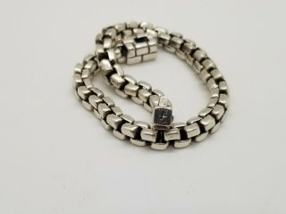 Vintage Classic John Hardy Chain Bracelet Sterling Silver Marked 925 JH 6