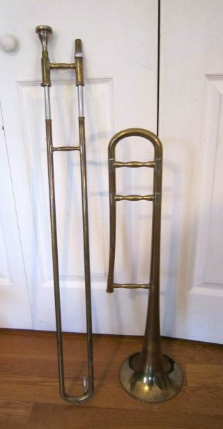 Vintage “the Olds” Standard Trombone W/ Case Los Angeles,  Ca