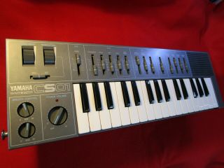 Yamaha Cs01 Vintage Analog Mono Synthesizer 1982 11