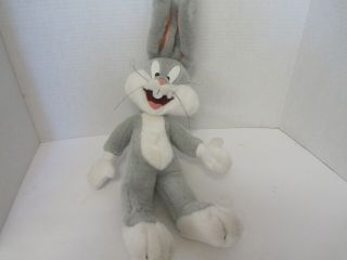Vintage 1997 Bugs Bunny Looney Tunes Six Flags Plush Exclusive 16in Posable Ears