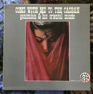 Ganimian & His Oriental Music Come With Me To The Casbah Lp Las Vegas Grind