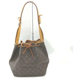 Vintage Louis Vuitton Shoulder Bag Petit Noe M42226 Browns Monogram 1510696