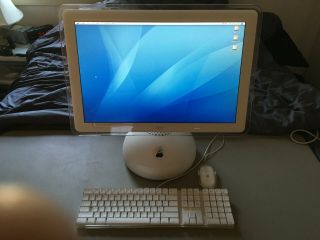 Vintage Apple Imac G4 1.  25 Ghz With 20 " Display In
