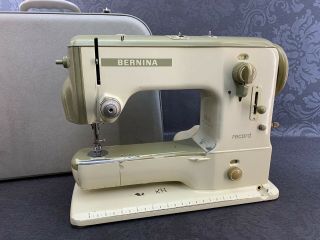 Vintage Bernina 530 - 2 Sewing Machine Vintage Switzerland Case Extension Table 2