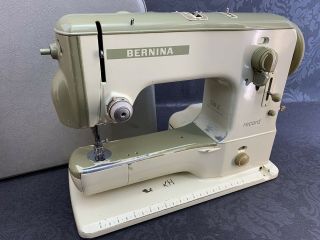 Vintage Bernina 530 - 2 Sewing Machine Vintage Switzerland Case Extension Table 3
