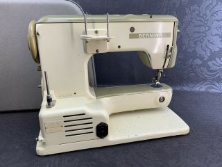 Vintage Bernina 530 - 2 Sewing Machine Vintage Switzerland Case Extension Table 4