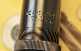 Vintage Weaver K 4 K4 60 B 60B Rifle Scope 4