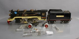 Lionel 390e Vintage Std Gauge 2 - 4 - 2 Project Steam Loco.  With Tender - Repainted