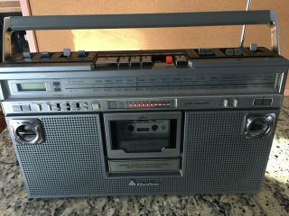 Vintage Quasar Gx 3641 Am/fm Stereo Cassette Player Recorder Boom Box