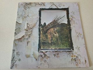 Led Zeppelin - Iv Zoso Vg,  Vinyl Gatefold 1971 Sd 19129