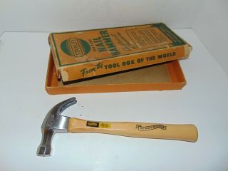 Vintage & Collectible Stanley Hammer In Orginal Box
