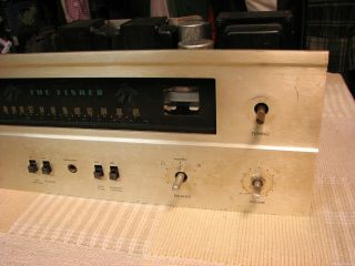 The Fisher Model 400 vintage Stereo Tube Receiver - 3