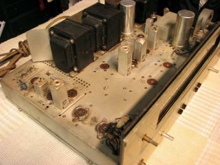The Fisher Model 400 vintage Stereo Tube Receiver - 4