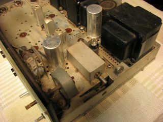 The Fisher Model 400 vintage Stereo Tube Receiver - 5