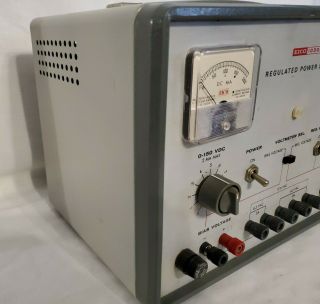 EICO 1030 Regulated Variable Power Supply Tube Type Vintage Powers On 3