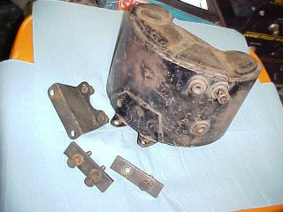 Sportster 59 - 65 Horseshoe Oil Tank,  Xlch With Mounts,  62503 - 52 Vintage