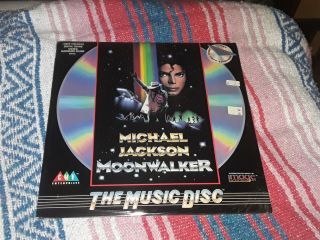 Michael Jackson Moonwalker Laser Disc Image Entertainment 1988☆MINT CONDITION☆ 2