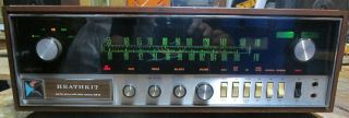 1970 Vintage Heathkit Ar - 15 Am/fm Stereo Receiver 75 Wpc But Has Static