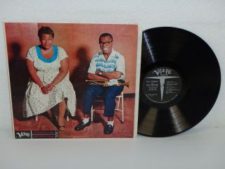 Ella Fitzgerald & Louis Armstrong 1956 Us Mono Dg Lp Verve Records Mg V - 4003