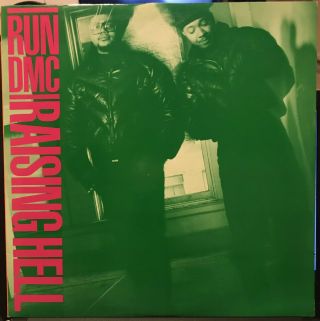 Run Dmc Raising Hell 1986 Vinyl Profile Records/pro - 1217