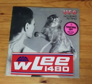 Ufo - No Heavy Petting Vinyl Lp Album Chrysalis Chr 1103 Promo Vg