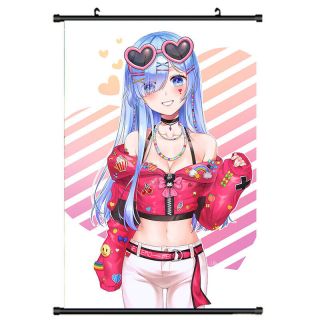 Re Zero Anime Rem Ram Art Home Wall Scroll Custom Poster Decor 60x90cm 17