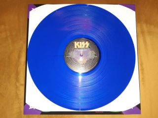 Kiss Sonic Boom Vinyl Lp Translucent Blue Clear End Of The Road Kiss2020goodbye