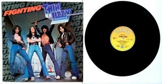 Thin Lizzy Fighting Lp Vinyl Phil Lynott Ac/dc Iron Maiden Rory Gallagher