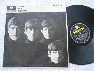 The Beatles With The Beatles Vinyl Record 12 " Lp Uk Press Mono