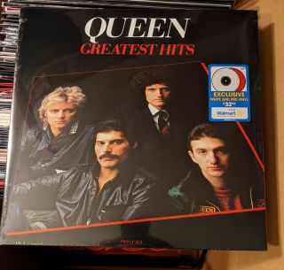 Queen Greatest Hits Red & White 180g Walmart Exclusive Vinyl Record