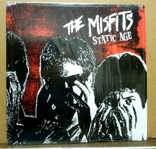 The Misfits Static Age Vinyl Lp Ltd Edition Record Car - 7520 - 1 Near -