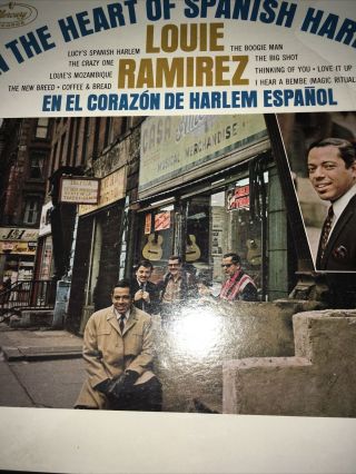 Louie Ramirez - In The Heart Of Spanish Harlem Lp 1967 Mercury Mono Salsa