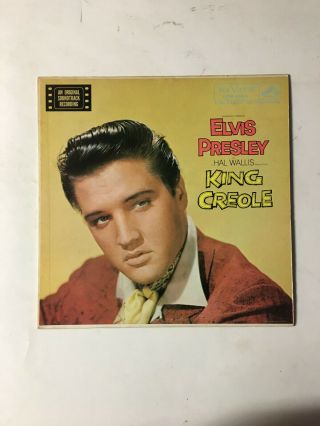 Elvis Presley Lp Vinyl Record Rca Lpm - 1884 King Creole