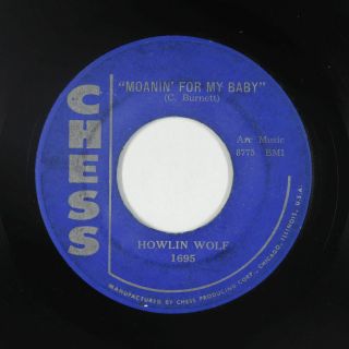 Blues R&b 45 - Howlin Wolf - Moanin 