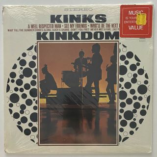Kinks Kinkdom 1st Pressing Lp Vinyl Record Rare Mod