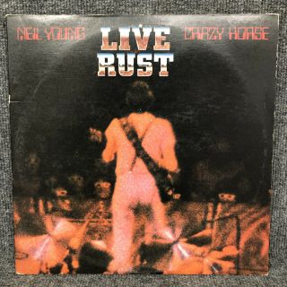 Neil Young & Crazy Horse Live Rust 1979 Vinyl Album Lp Reprise Vg/vg,