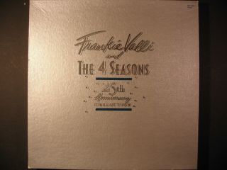 Frankie Vallli And 4 Seasons 25th Anniversary 4 Lp Box Set Vinyl Records Ex/vg,