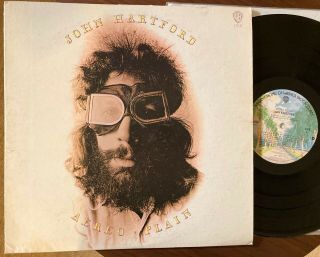 John Hartford - Aereo Plane - Us Warner Bros Lp Burbank Label Vinyl Vg,  /vg Album