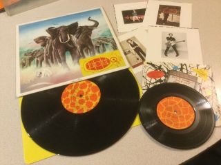 Elvis Costello - Armed Forces - First Pressing Lp With Fold Out Cover,  7” Etc
