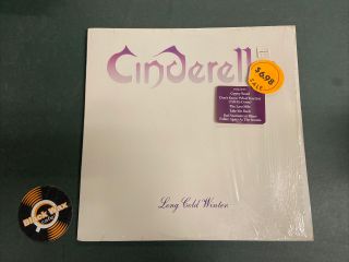 Cinderella - Long Cold Winter Vinyl Record (vg, ) Rock