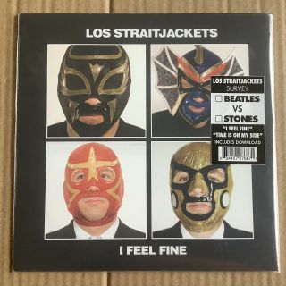 Los Straitjackets " Beatles Vs Stones " 45rpm 7“ Rsd Black Friday Surf Rock