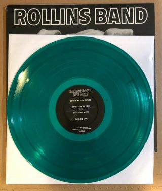 Lp: Rollins Band - Life Time Unplayed Green Vinyl Reissue,  Download