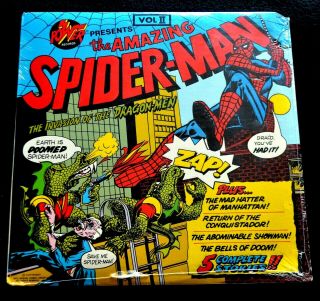 The Spider Man Vol Ii The Invasion Of The Dragon Men - 1975 - Lp