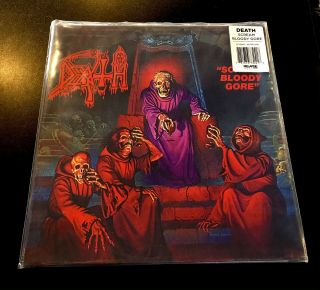 Death - Scream Bloody Gore Lp On Vinyl 80s Death Metal Chuck Schuldiner