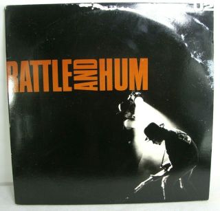 U2 Rattle And Hum Double Lp 33rpm 1988 Island Records Usa Gatefold 2 Records