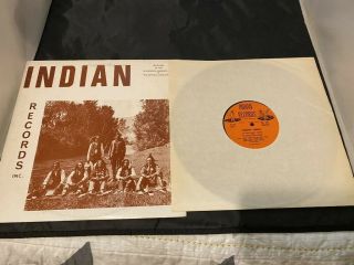 Indian Records Ir 1160 Shoshone - Bannock Songs Buffalo Lodge Singers Lp Vinyl