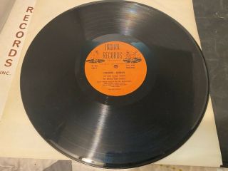 INDIAN RECORDS IR 1160 SHOSHONE - BANNOCK SONGS BUFFALO LODGE SINGERS LP VINYL 2