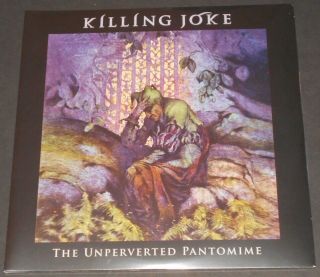 Killing Joke The Unperverted Pantomime Uk 2 - Lp Purple Vinyl Gatefold Cover